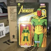 Marvel Legends Retro 375 Collection Vision 3 3/4-Inch Action Figure Minty