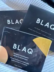 3 BLAQ Eye Mask Hyaluronic Acid Detox Activated Charcoal 3 Pks Of 5 mask 15 NEW