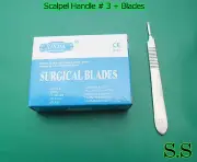 Pack Scalpel #3 3L & 100 Blades New Surgical Tools