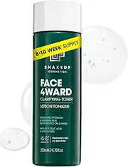[Shakeup Cosmetics] Face 4Ward - Clarifying Toner For Men, Exfoliates & Freshens the Skin, With Glycolic Acid & Witch Hazel 200ml