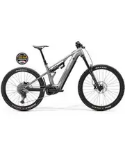 Merida eOne-Eighty 500 Electric Enduro Bike Gunmetal Grey/Black