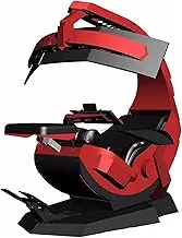 Ergonomic Gaming Chair Computer Cockpit, Heavy Duty E-Sports Chair, Adjustable Office Boss Chair, High Comfort with Massage & Pedals