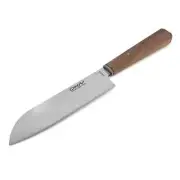 OHIY Kitchen Knives Santoku Knife w Ultra Thin Lightweight 7in Razor Sharp Blade