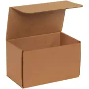 10" X 6" X 6" Kraft Corrugated Mailers (50 Per Bundle)
