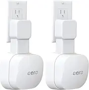 Outlet Wall Mount ONLY for eero 6 Dual-Band mesh Wi-Fi 6 System [NOT Fit for eero Pro 6], No Messy Wires | Space Saving | Easily Be Moved Outlet Mount Holder for eero 6 Extender (2 Pack)
