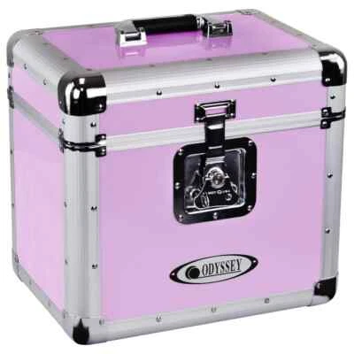 Odyssey KLP1 Record/Utility Case for 70 12-Inch Vinyl Records/LP, Vintage Purple