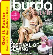 Burda Style Magazine no 12 2022 A Festival of Sewing Featuring 196 Patterns