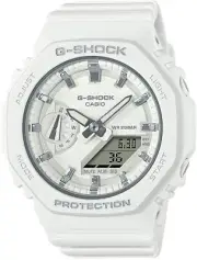 CASIO G-SHOCK Octagon Design GMA-S2100-7A Men's Rady Smart White