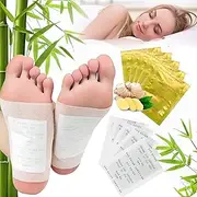 100PCS Detox Foot Patches Padsand and100 Adhesive Sheets for Foot and Body Care Sleep Better, Relieves Stress and Fatigue, Boosts Energy, Feel Better, Remove Odor Suitable for Everyday Use Natural Ingredients