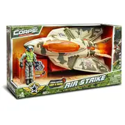 The Corps Air Strike Light and Sound Jet and Vulture Action Figure