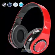 Foldable Bluetooth Headphones Wireless Over Ear Noise Reduction Headset w/ Mic