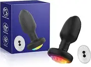 Anal Plug Sex Toys Vibrator Rotation Vibrating Anal Plug 10 Speeds Remote Butt Plug Vibrator Prostate Buttplug Sex Toys For Men Women