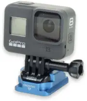 Crosstac GoPro Tripod Adapter, ARCA or 1/4-20, Blue, 135800 Camera Mount