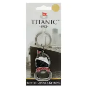 Titanic Vintage Collectors Ship Shape Metal Bottle Opener Keyring (sg1400)