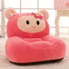 Kids Foldable Sofa Chair Kids Cartoon Lounger Bed Slipcover