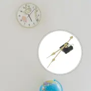 DIY Clock Kit Long Shaft Mechanism Decorative Wall Clocks Battery Operated