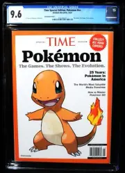 CGC 9.6 Charmander TIME SPECIAL EDITION Pokemon 2024 COVER White Pages 25th OOP