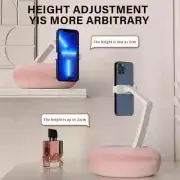 Foldable Plush Pillow Phone Stand 360° Adjustable Desktop Holder For Phones