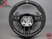 Porsche 911 992.2 GT3 RS Silver Ring Alcantara Matte Carbon Steering Wheel v1.1
