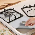 4 Reusable Stove Top Covers Non-stick Range Burner Protector Liner Foil Gas 4X