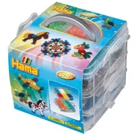 在飛比找PChome24h購物優惠-《Hama 拼拼豆豆》12分色拼豆收納盒