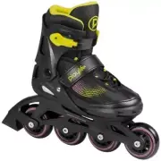 PlayLife Joker Yellow Adjustable Inline Skates