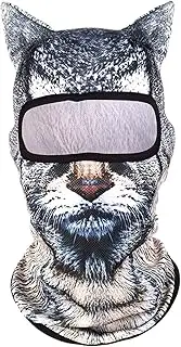 Full Face Cover - Three-Dimensional Mask Hood with Masks, Comfortable Cosplay Accessories That Cover Your Face Headwear for Hat Styles Perfect for Music Festivals, Costume Dresses, Halloween Performan