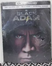 Black Adam (4K UHD/Blu-ray/Digital Code) Best Buy Exclusive SteelBook OOP NEW