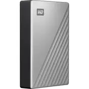 WD My Passport Ultra 4TB USB-C Portable Hard Drive - Silver