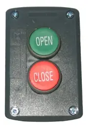 Open Close push button station switch gate opener, new seconds, GST inv, Aust