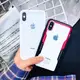 OPPO R11 R11S R11SPLUS R15 透明 撞色 高質感 黑拚紅 手機保護殼