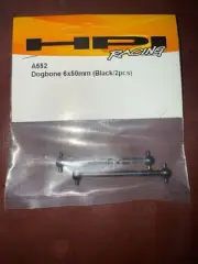 HPI A552 Dog Bones 6x50mm for RS4 Nitro Rc Touring Car VTG Traxxas Losi Nova