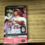 2000 Upper Deck Game Jersey Edition Baseball Wax Box Sealed