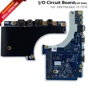 Dell OEM Precision 15 7510 Left-side IO Circuit Board USB-C/USB/Mini DP CJT78