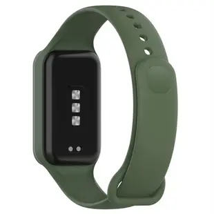 小米手錶超值版 錶帶保護殼 小米Band 8 Active 手錶 硅膠替換腕帶 Xiaomi 手環 8 active
