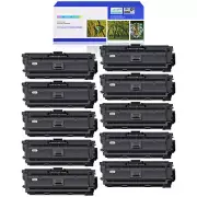 10PK Black CF360A 508A Toner for HP Color LaserJet Enterprise MFP M577dn M553n