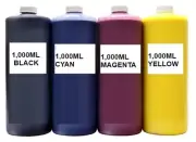 4 x BULK INK REFILL PREMIUM ECO SOLVENT INK FOR MIMAKI DX4 DX5 DX6 AND DX7 HEAD