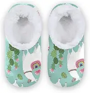 [Caihoyu] Kids Girls Boys Closed Back House Slippers Fuzzy Fleece Non-Slip Warm Home Slippers Indoor Outdoor Winter Bedroom