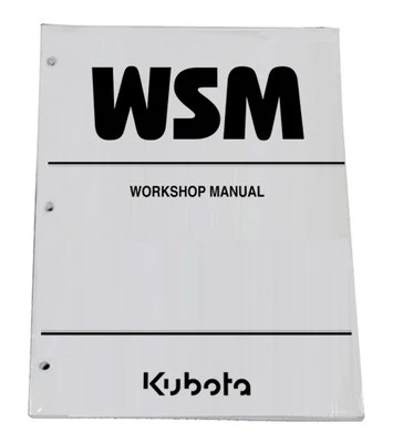 Kubota F2260, F2560(E), F3060 F3560 Mower Service Manual Repair Workshop Book