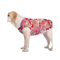 在飛比找ETMall東森購物網優惠-大狗衣服春夏裝薄款金毛薩摩中型大型犬寵物夏季背心狗狗防曬衣服