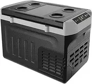 12V Car Refrigerator, 32QT (30L), 12V Compressor Electric Cooler -4 ° F~68 ° F, 12/24V DC And 110-240V AC, Used For Camping(23QT)