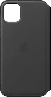 Apple Leather Folio Case for iPhone 11 Pro Max - Black, Slim Fit & Wireless