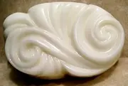 3 Pk Goat Milk & Shea Butter Soap in an Organza Bag - White Flower Fragrances (Freesia)