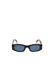 Geometric frame sunglasses 49 Blue
