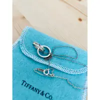 在飛比找蝦皮購物優惠-二手正品 Tiffany 無限 純銀項鍊