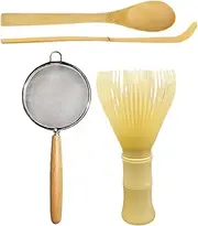 Matcha Making Kit - Japanese Tea Whisk Kit,Portable Matcha Whisk for Home, Kitchen, Apartment, Dormitory, Milk Tea Shop