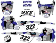 Custom graphics for Yamaha PW 50 Nitro style full sticker kit decals
