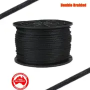 12mm x 50M Double Braided Polyester Rigging Line Yacht Rope Boat Mooring
