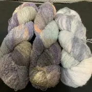 alpaca wool blend loop yarn hank 3* 50g (#1720)
