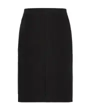 The Row Front-Split Midi Skirt US6 Black